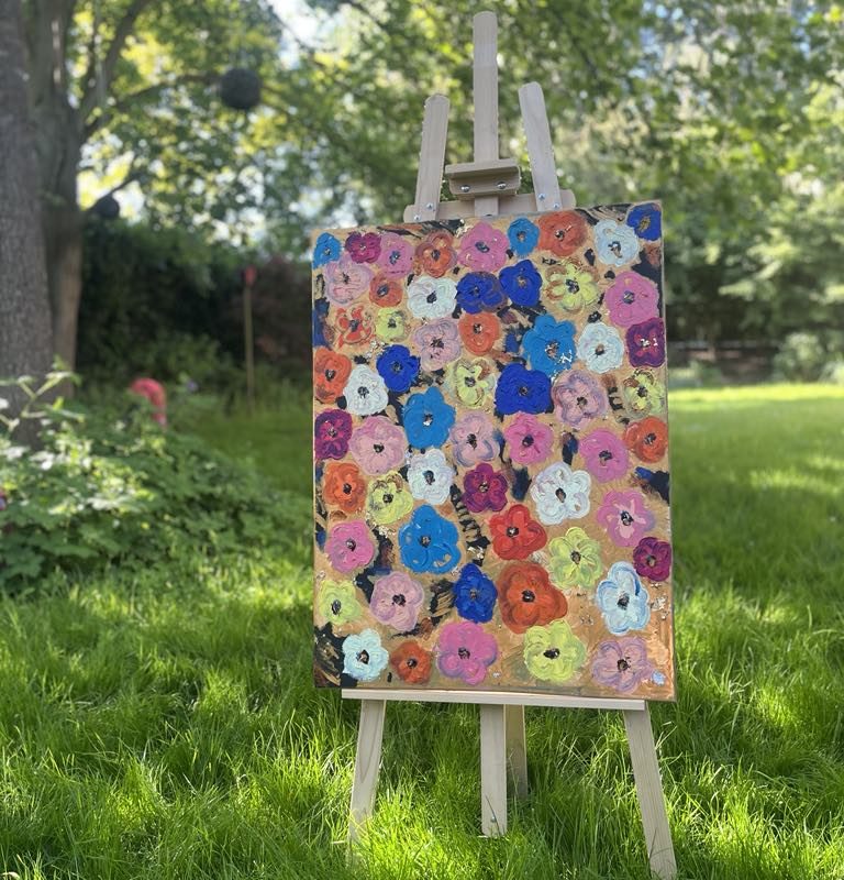 Olieverf schilderij " Fields of Gold "