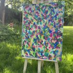 Olieverf schilderij " Splashes of soul "